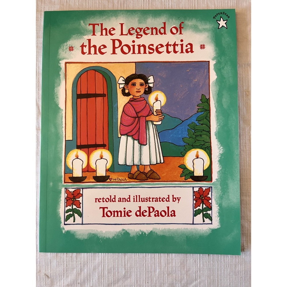 The Legend of the Poinsettia Tomie dePaola Christmas Childrens Book Paperback